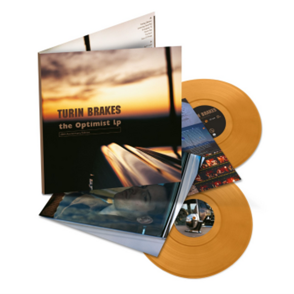 Turin Brakes - The Optimist LP [Transparent Amber Deluxe 2LP with New Artwork]