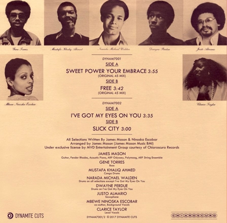 JAMES MASON - SWEET POWER COLLECTION [Vintage Cream]