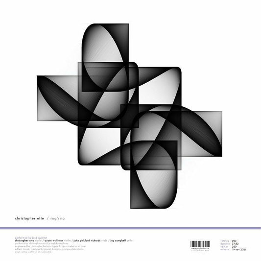 Christopher OTTO / JACK QUARTET - Rag'sma