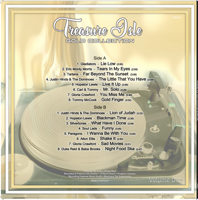 Various - Treasure Isle Gold Collection Volume One