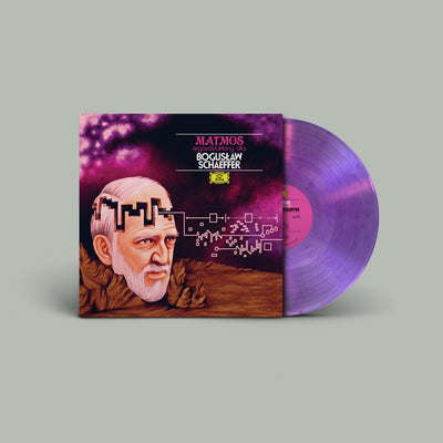 Matmos - Regards/Ukłony dla Bogusław Schaeffer [Clear w/ Purple coloured vinyl]