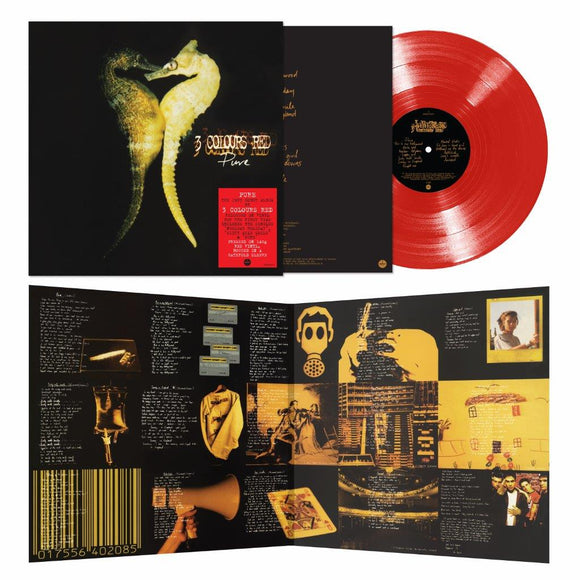 3 Colours Red - Pure (140g Red Vinyl)