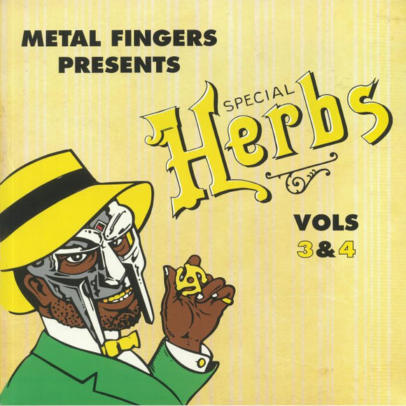MF DOOM aka METAL FINGERS - Special Herbs Vol 3 & 4 (ONE PER PERSON)