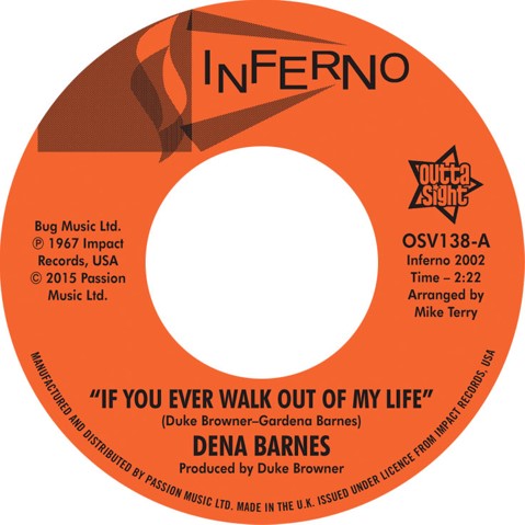 Dena BARNES - If You Ever Walk Out Of My Life