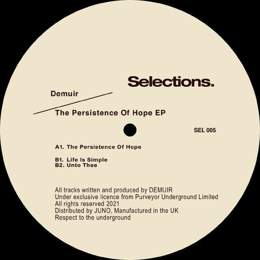 DEMUIR - The Persistence Of Hope EP
