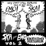 Skatune Network - Ska Goes Emo, Vol. 2 [White with Black Splatter Vinyl]