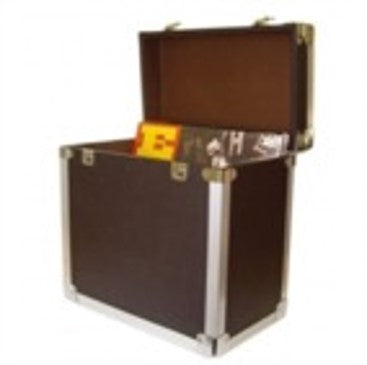 BLACK - 50 LP Record Storage Carry Case