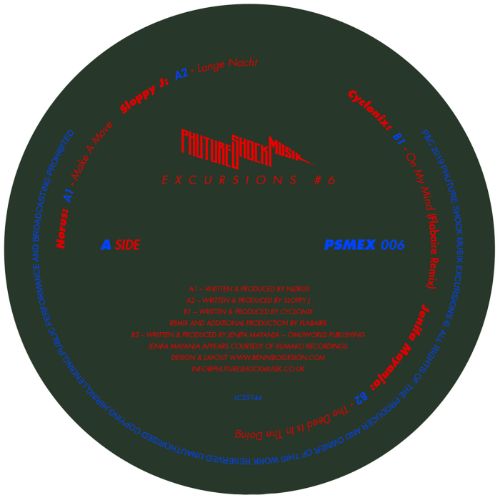 Various Artists (Nørus / Sloppy J / Cyclonix / Jenifa Mayanja) -  Excursions #6