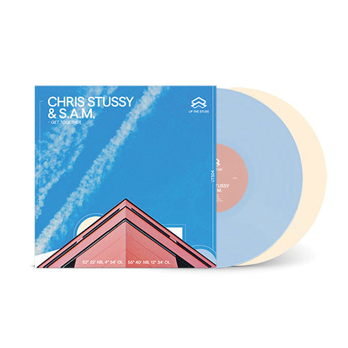Chris Stussy & S.A.M. - Get Together [Bone & Baby Blue Vinyl]