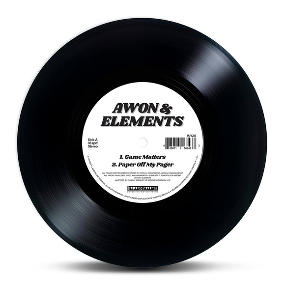 Awon & Elements - Game Matters / Paper Off My Pager / Game Matters (Remix)