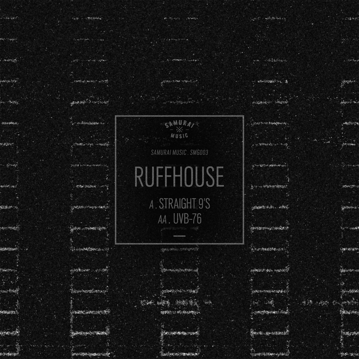 Ruffhouse - Straight 9's / UVB-76 [White / Clear Marbled 12"Vinyl Repress]