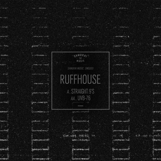 Ruffhouse - Straight 9's / UVB-76 [White / Clear Marbled 12"Vinyl Repress]