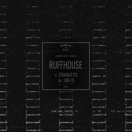 Ruffhouse - Straight 9's / UVB-76 [White / Clear Marbled 12"Vinyl Repress]