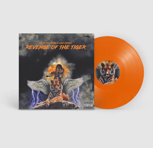 Calvin Valentine & Lawz Spoken - Revenge of the Tiger [Orange Tiger Vinyl]