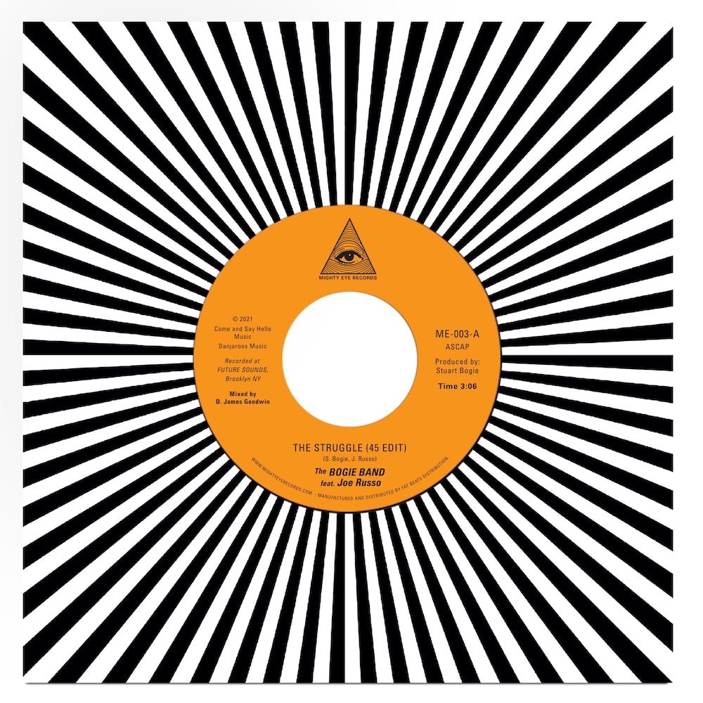 The Bogie Band (feat. Joe Russo) - The Struggle (45 Edit) b/w Arrival (45 Remix)