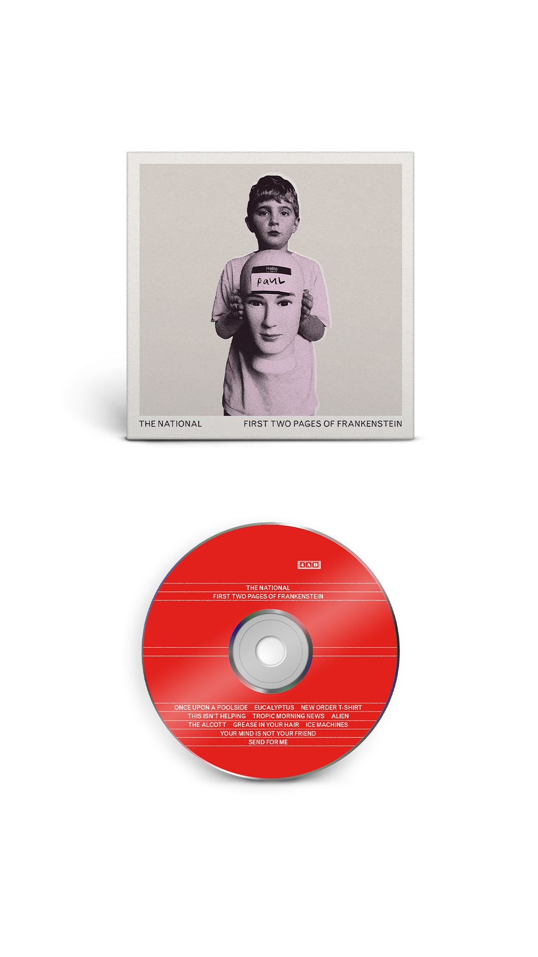 The National - First Two Pages Of Frankenstein [CD]