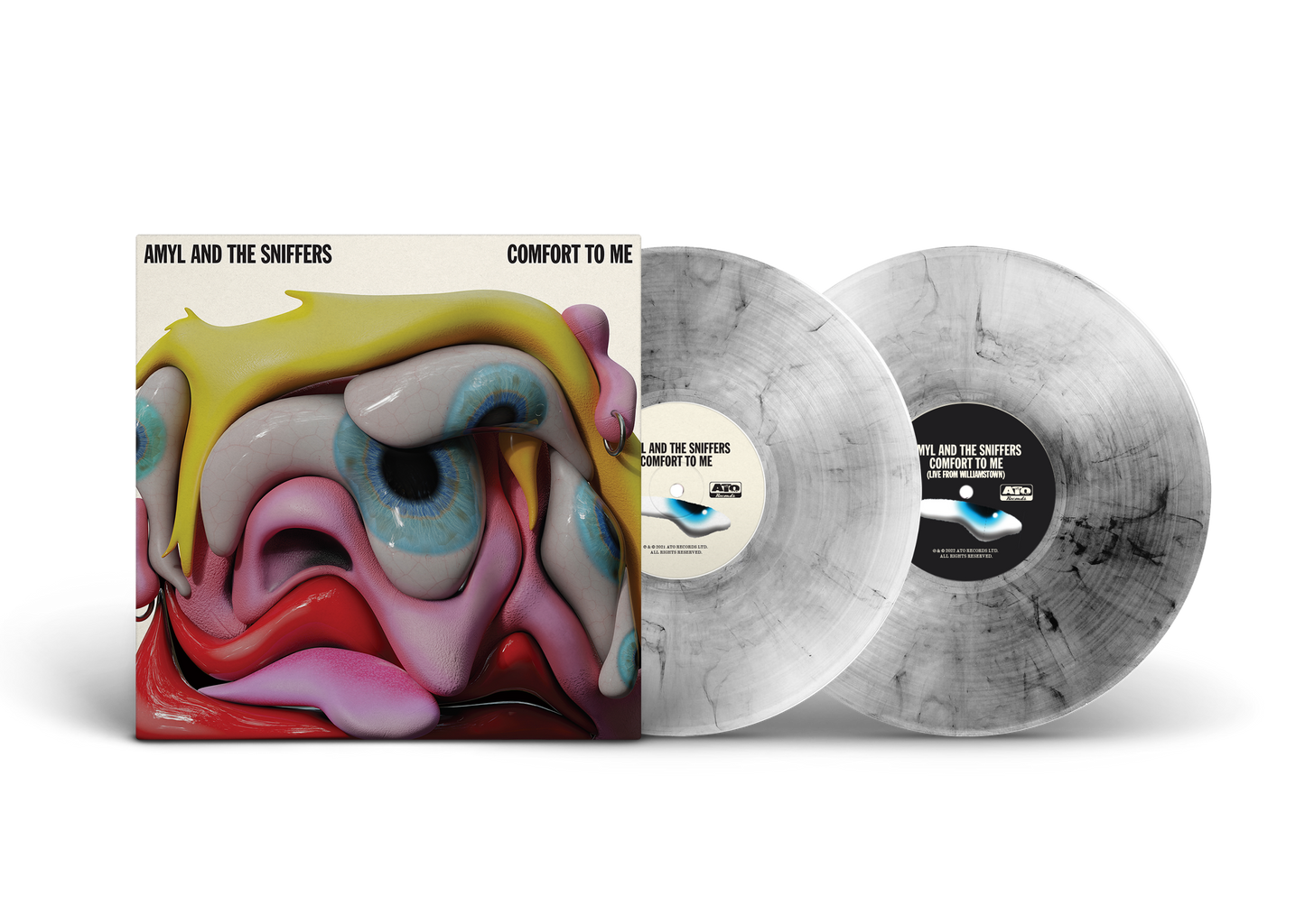 Amyl & The Sniffers - Comfort To Me (Deluxe) [2LP Clear Smoke Vinyl]