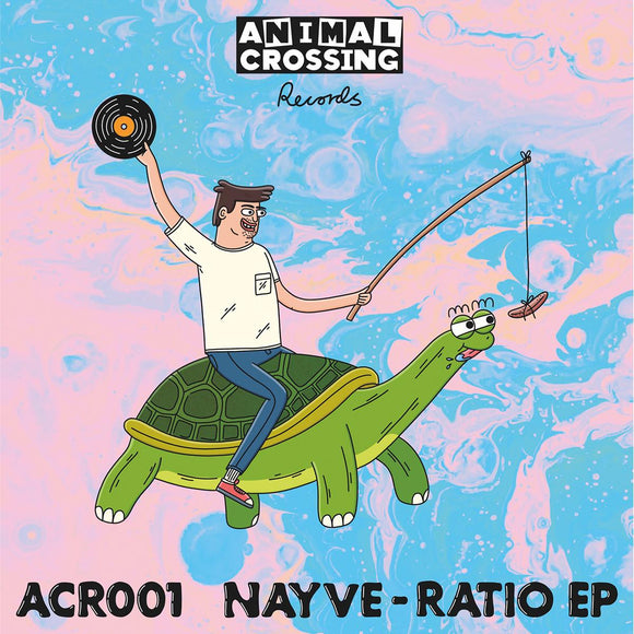NAYVE - Ratio EP [full colour sleeve / pink & blue mixed vinyl]