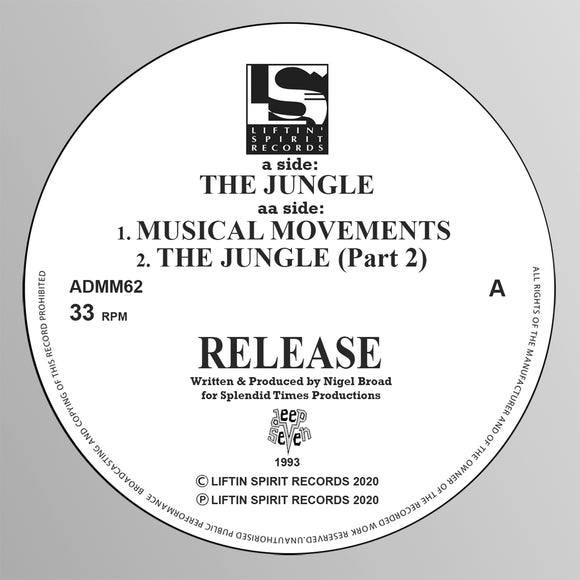 ;RD: - The Jungle' b/w 'Musical Movements/The Jungle' Pt2 (1993)