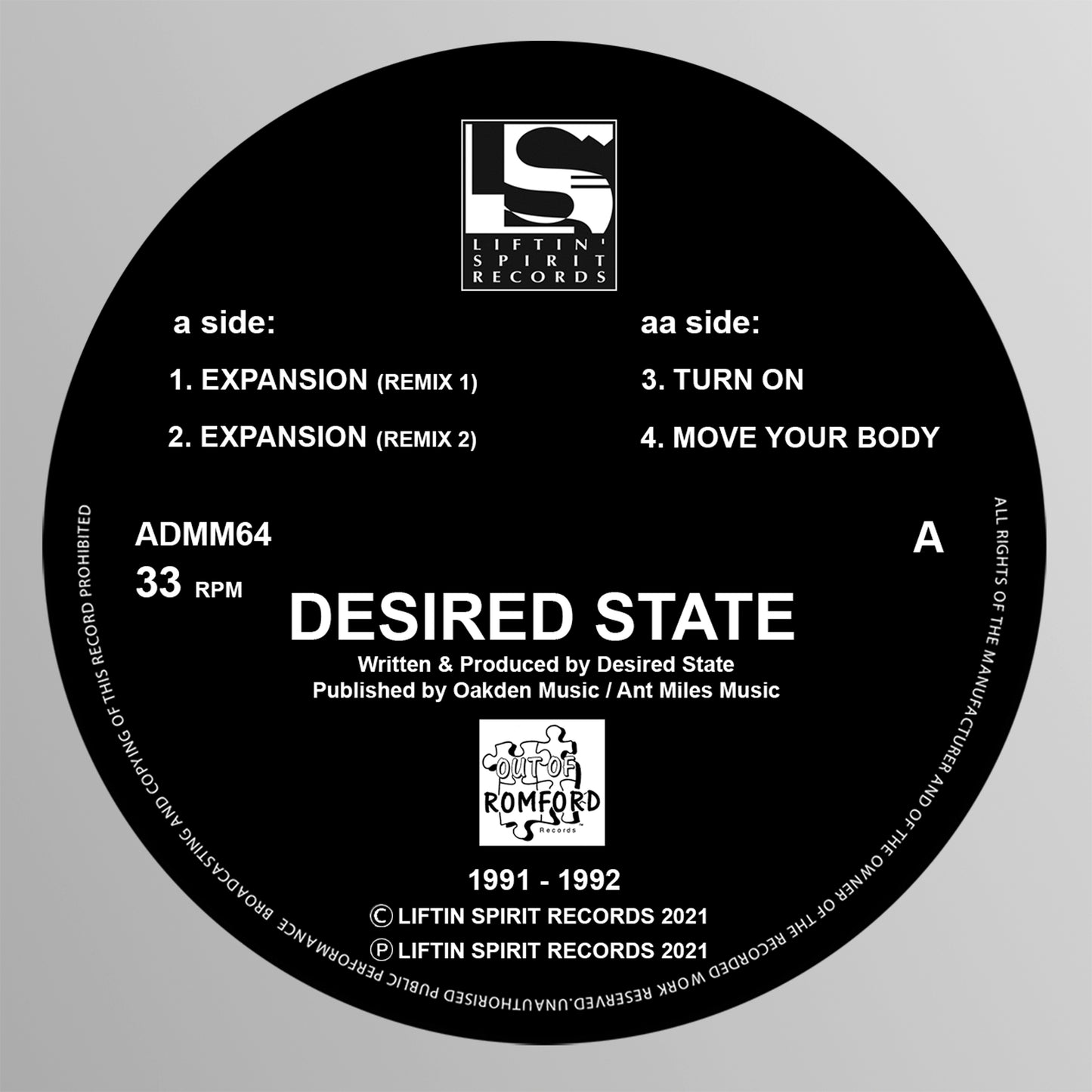 Desired State - Expansion Remixes’ (1991-1992)