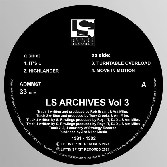 Various Artists - LS Archives Vol 3 (1991/1992)