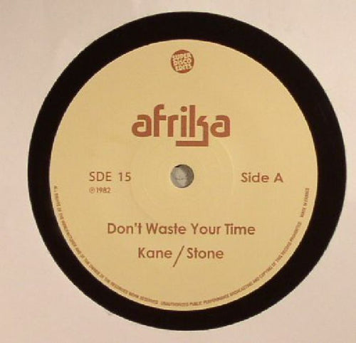 AFRIKA - Don't Waste Your Time