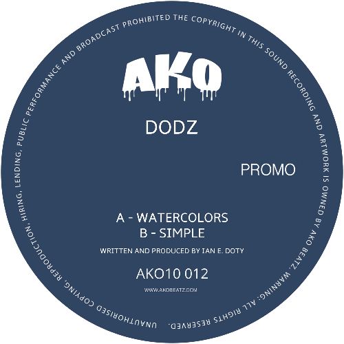 AKO10 Series Presents: Dodz - Watercolors / Simple