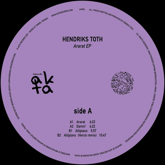 Hendriks Toth - Ararat EP [vinyl only]