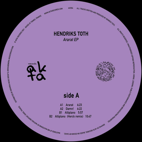 Hendriks Toth - Ararat EP [vinyl only]