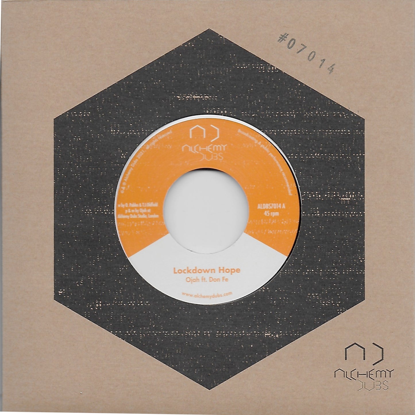 Ojah Feat Don Fe - Lockdown Hope / Lockdown Dub