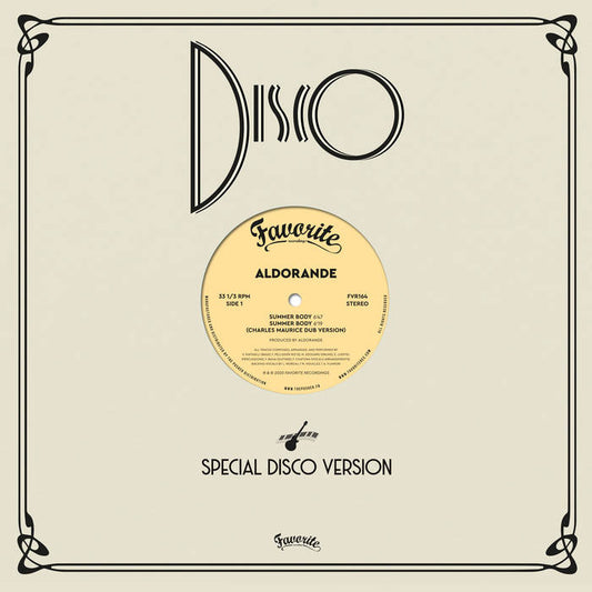 ALDORANDE  - SUMMER BODY / BREAKFAST IN SPACE