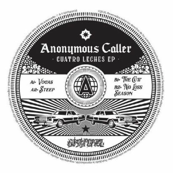 ANONYMOUS CALLER - Cuatro Leches EP