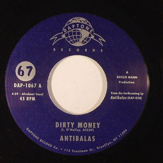 ANTIBALAS - DIRTY MONEY