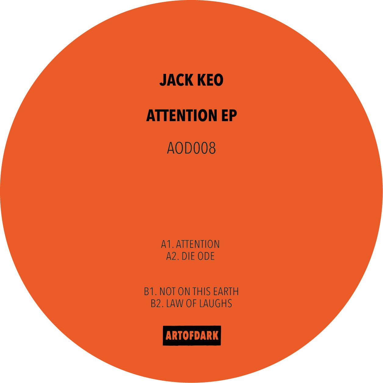 Jack Keo - Attention EP