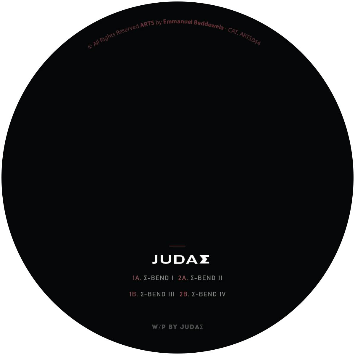 Judas - S-Bend [stickered sleeve]