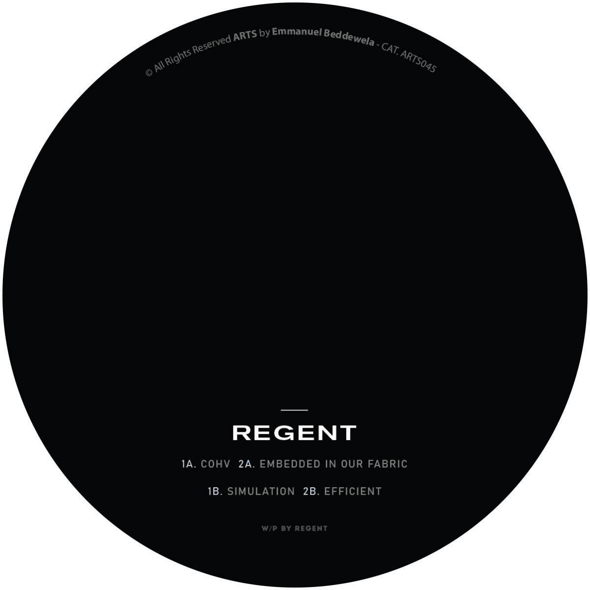 Regent - Simulation [stickered sleeve]