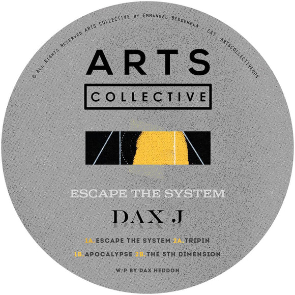 Dax J - Escape The System [stickered sleeve]