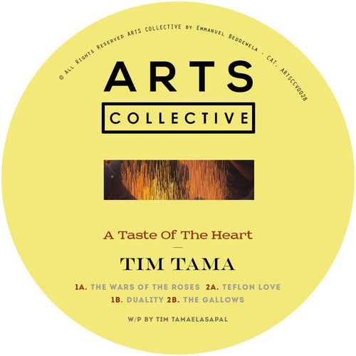 Tim Tama - A Taste Of The Heart [stickered sleeve]