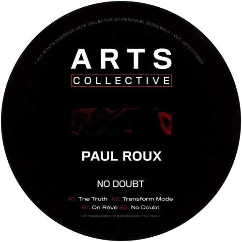 Paul Roux - No Doubt [stickered sleeve]