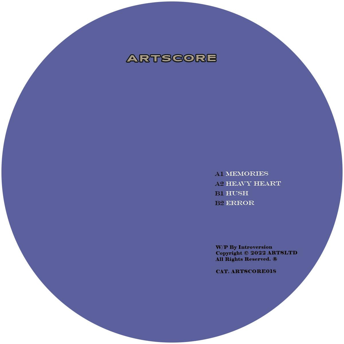 Introversion - Hush [stickered sleeve]