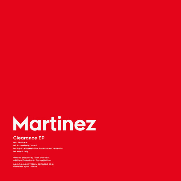 Martinez - Clearance EP