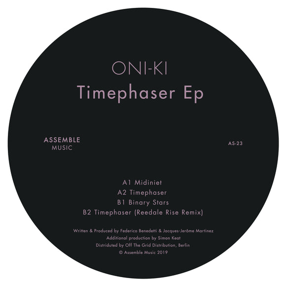 Oni-Ki -Timephaser EP (Remixer: Reedale Rise)