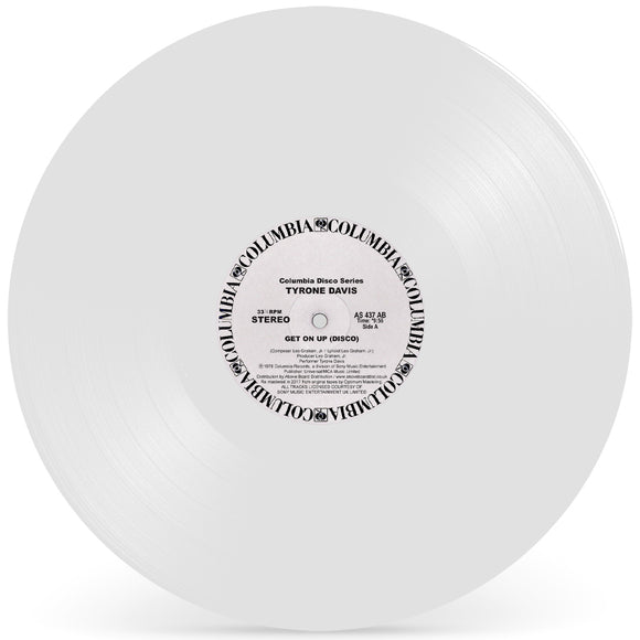 Tyrone Davis - Get On Up (Disco) (White Vinyl Repress)