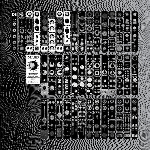 Humanoid remix Plaid / Erik Van Den Broek / Steven Rutter / Lone - DE:1010 [full colour sleeve with silver foil / ltd clear vinyl / 180 grams]