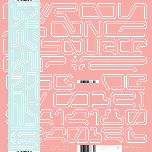 Nuron / As One - La Source 02 [180 gr clear red vinyl / printed + glow in the dark sleeve + obi]