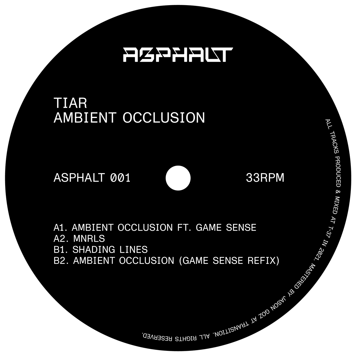 Tiar - Ambient Occlusion EP