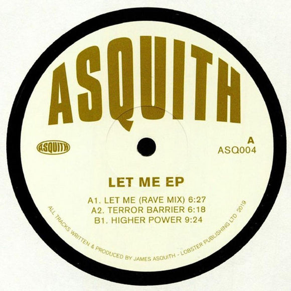 Asquith - Let Me EP [Repress]