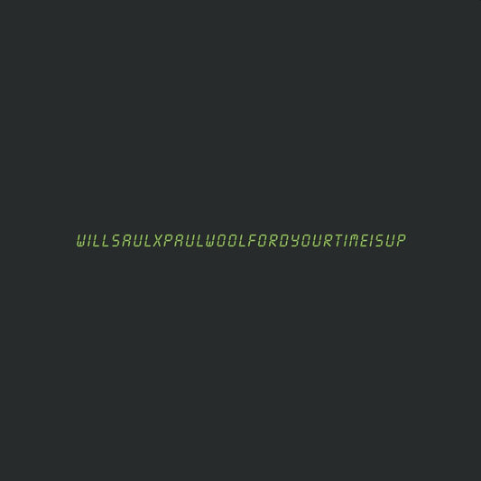 Will Saul x Paul Woolford - Your Time Is Up