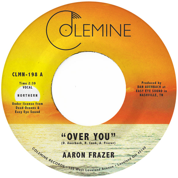 Aaron Frazer - Over You [Limited Translucent Orange Vinyl Black Vinyl 7