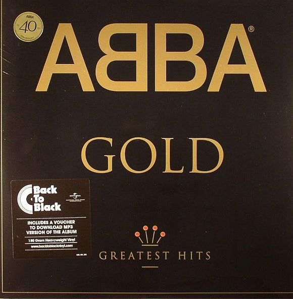 ABBA - Gold: Greatest Hits 40th Anniversary (180 gram vinyl 2xLP + MP3 download code)